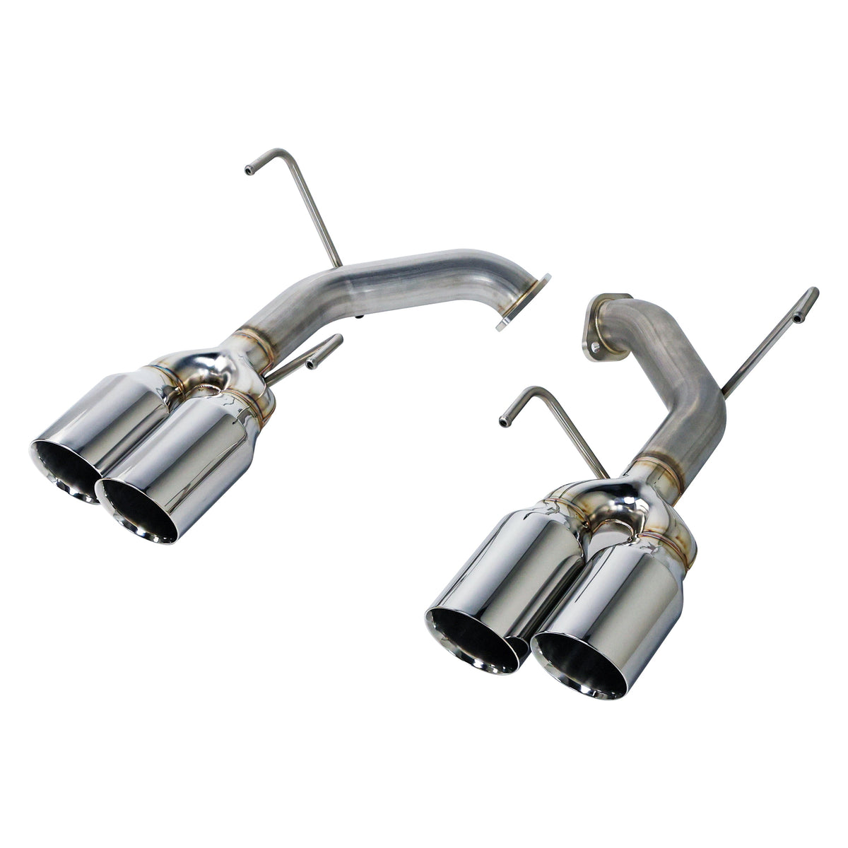 Remark 2015+ Subaru WRX STi VA Axle Back Exhaust w/Stainless Steel Double Wall Tip 4in - RO-TSVA-D4