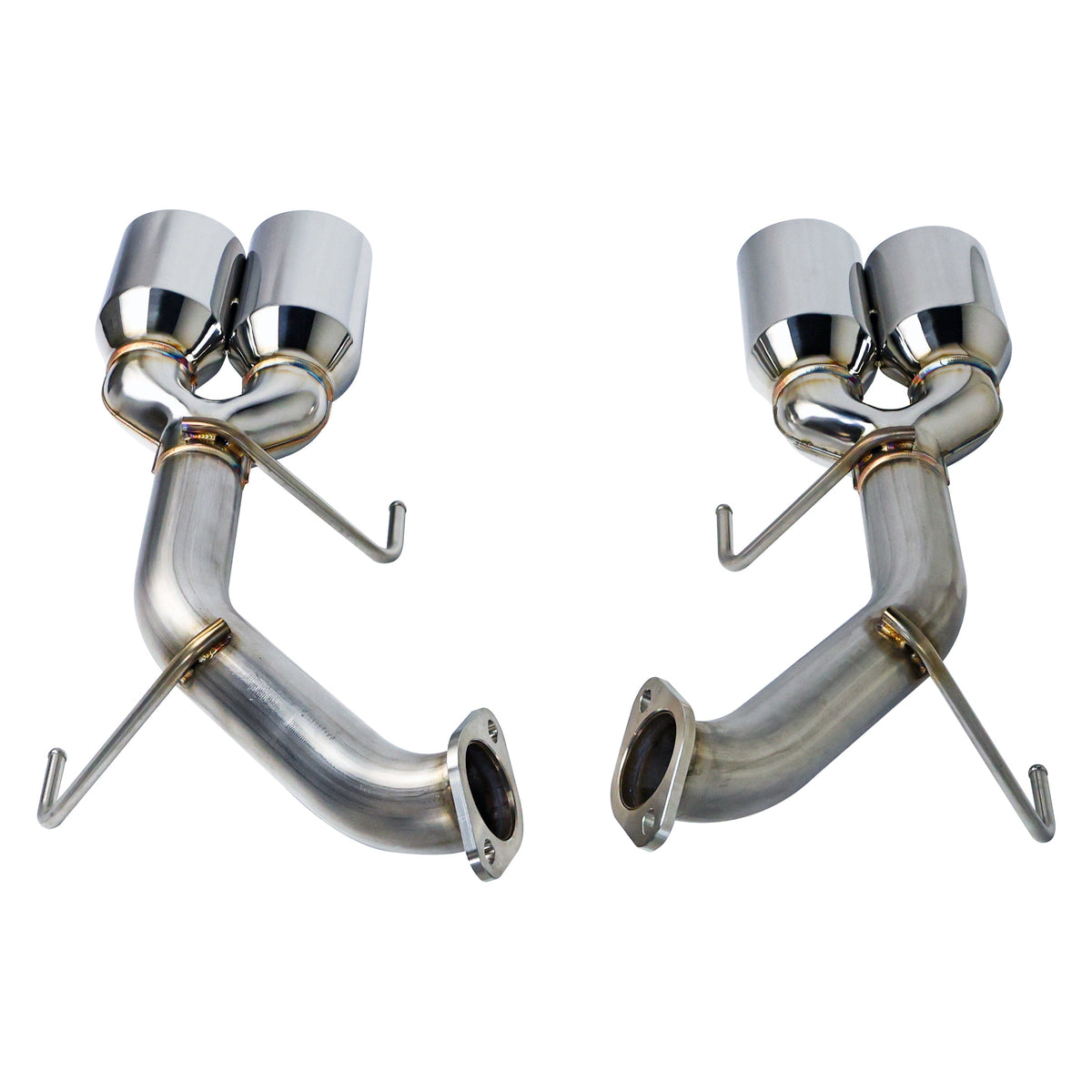 Remark 2015+ Subaru WRX STi VA Axle Back Exhaust w/Stainless Steel Double Wall Tip 4in - RO-TSVA-D4