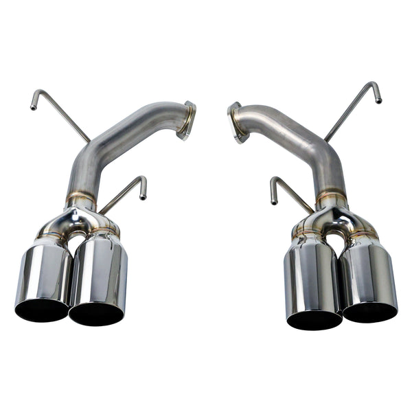 Remark Subaru WRX STi VA Axle Back Exhaust w/ Stainless Single Wall Tip - 4 Inch Version - RO-TTVA-S4