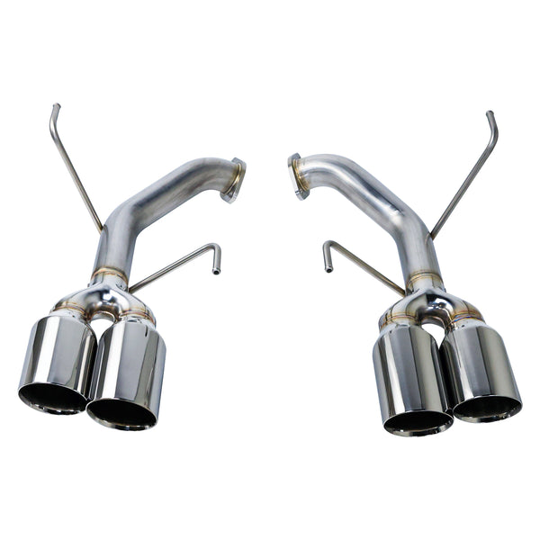 Remark 2022+ Subaru WRX (VB) 4in Axleback Exhaust w/ Stainless Double Wall Tip - RO-TSVB-D4