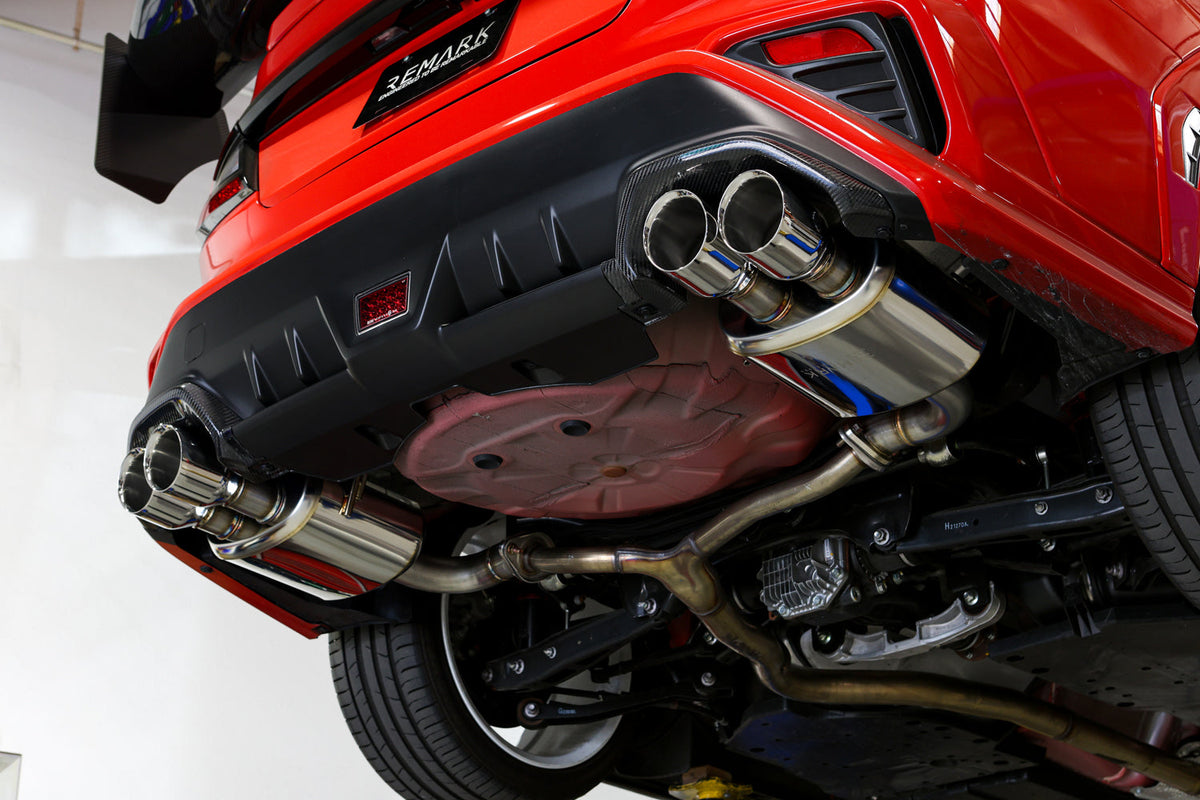 Remark 22+ Subaru WRX VB Axleback Exhaust w/ Stainless Double Wall Tip - RO-TSVB-DMQ