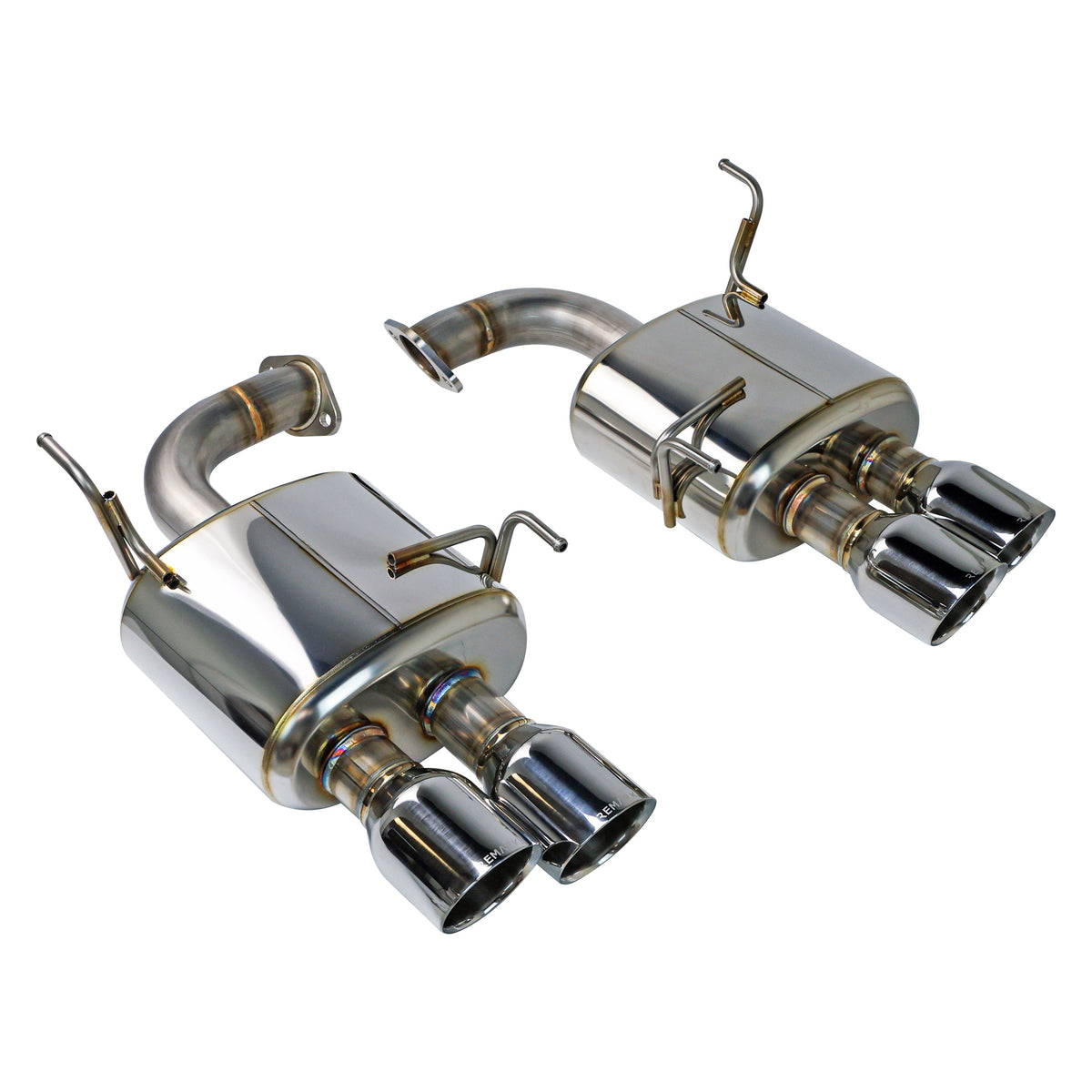 Remark 22+ Subaru WRX VB Axleback Exhaust w/ Stainless Double Wall Tip - RO-TSVB-DMQ