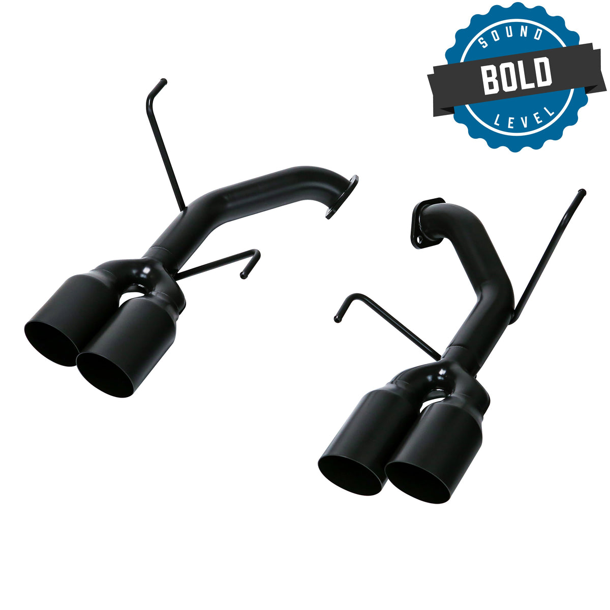 REMARK 2022+ Subaru WRX VB Stainless Single Wall Tip (4in) Axle Back Exhaust- Cerakote Black Coating - RO-TSVB-S4B