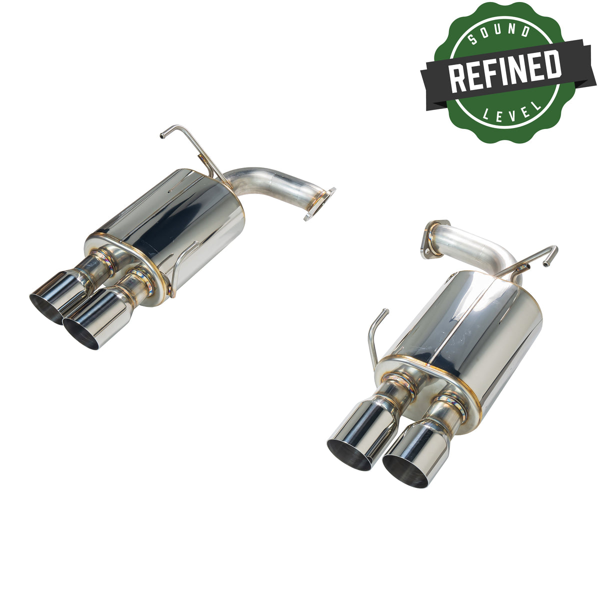 Remark 2022+ Subaru WRX VB Axle Back Exhaust w/Stainless Steel Single Wall Tip - RO-TSVB-SM