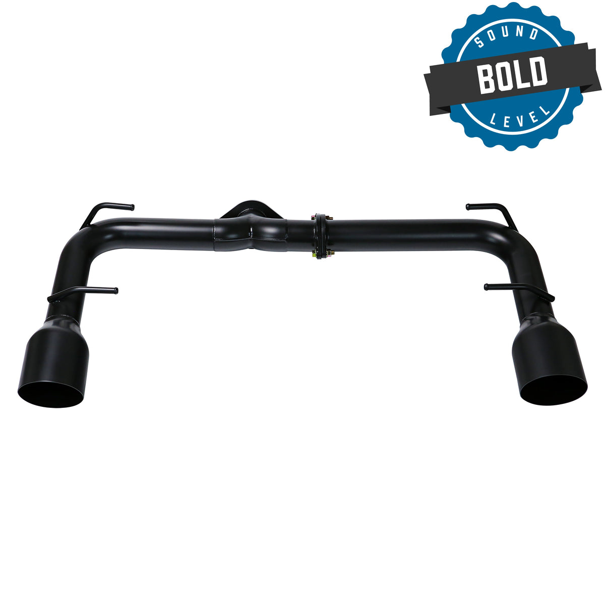 REMARK 2022+ Toyota GR86 Axleback Exhaust - Stainless Single Wall Tip - Stealth - RO-TSZ8-SS
