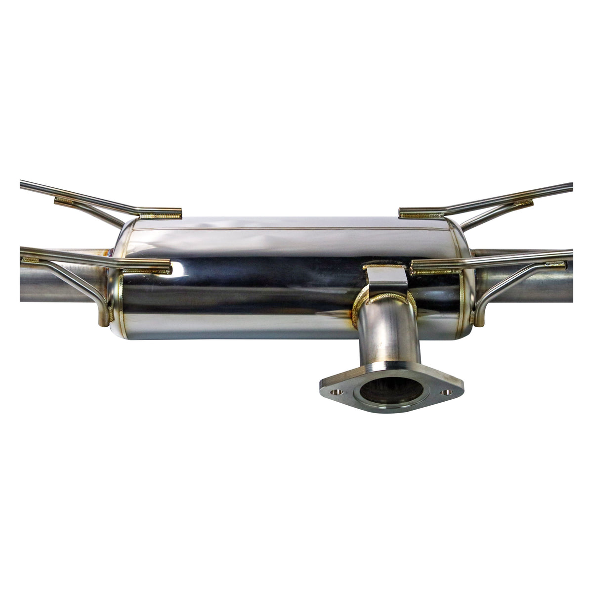 Remark 22+ Subaru BRZ/Toyota GR86 Axle-Back Exhaust - Stainless Single Wall Tips - RO-TSZ8-SM