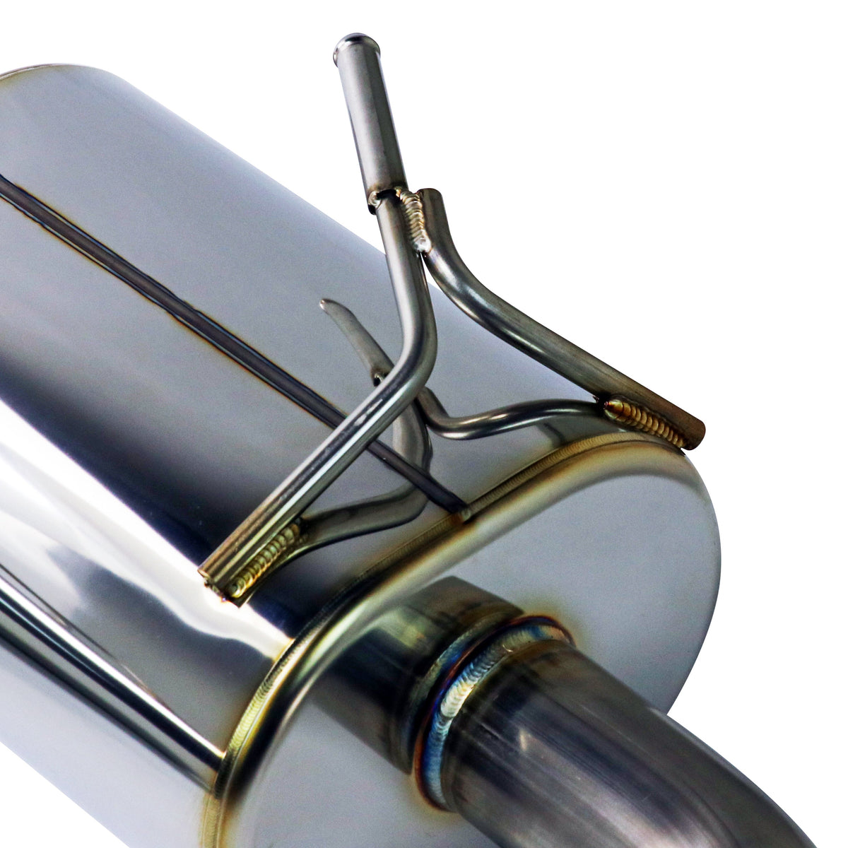 REMARK 14+ Infiniti Q50 Axleback Exhaust w/Mufflers - Burnt Double Wall Tip - RO-TTQ5-DM