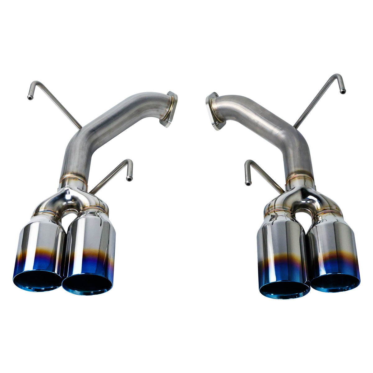 Remark Subaru WRX STi VA Axle Back Exhaust w/ Titanium Stainless Double Wall Tip - 4 Inch Version - RO-TTVA-D4