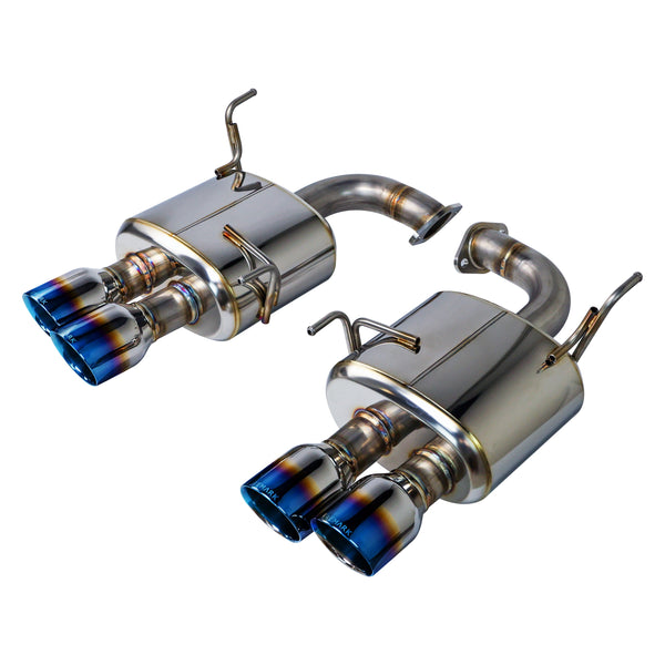 Remark 22+ Subaru WRX VB Axleback Exhaust w/ Burnt  Stainless Double Wall Tip - RO-TTVB-DMQ