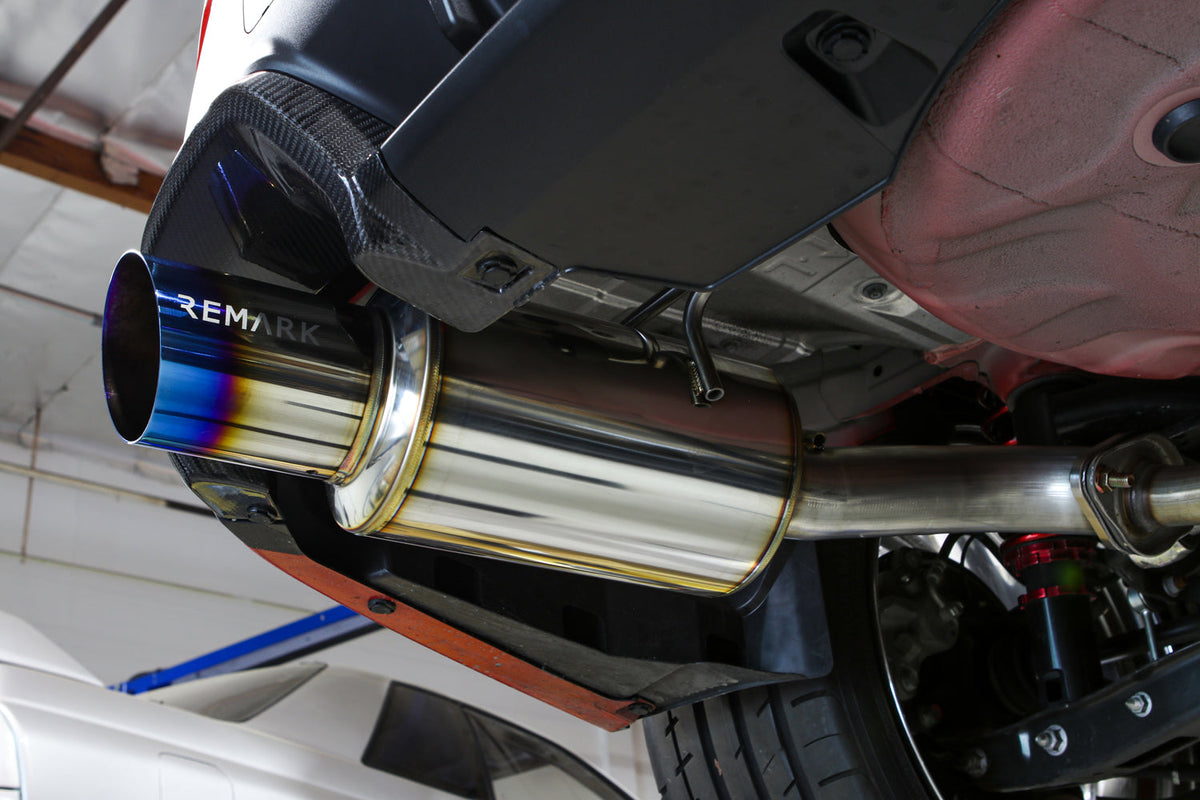 REMARK 2022+ Subaru WRX VB Axleback Exhaust - Dual R1 Spec Stainless - RO-TSVB-R1D