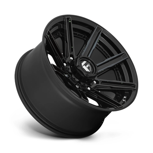 Fuel Off-Road Aluminum Wheels 20X10 Rogue D708 Gloss Machined Double Dark Tint