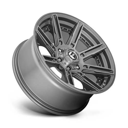 Fuel Off-Road Aluminum Wheels 20X9 Rogue Platinum D710 Brushed Gunmetal