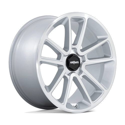 Rotiform R192 Btl 21X10.5 5X112 +38MM Gloss Silver W/ Machined Face