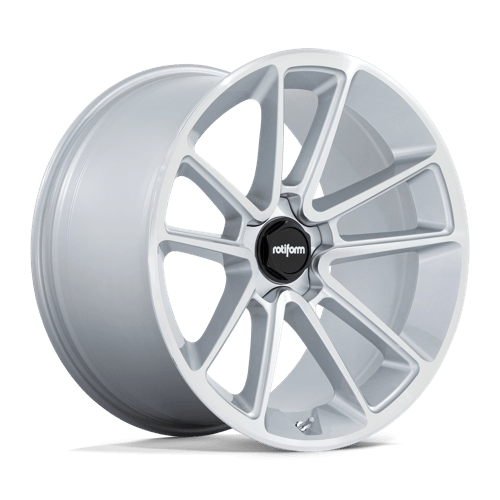 Rotiform R192 Btl 21X10.5 5X120 +15MM Gloss Silver W/ Machined Face