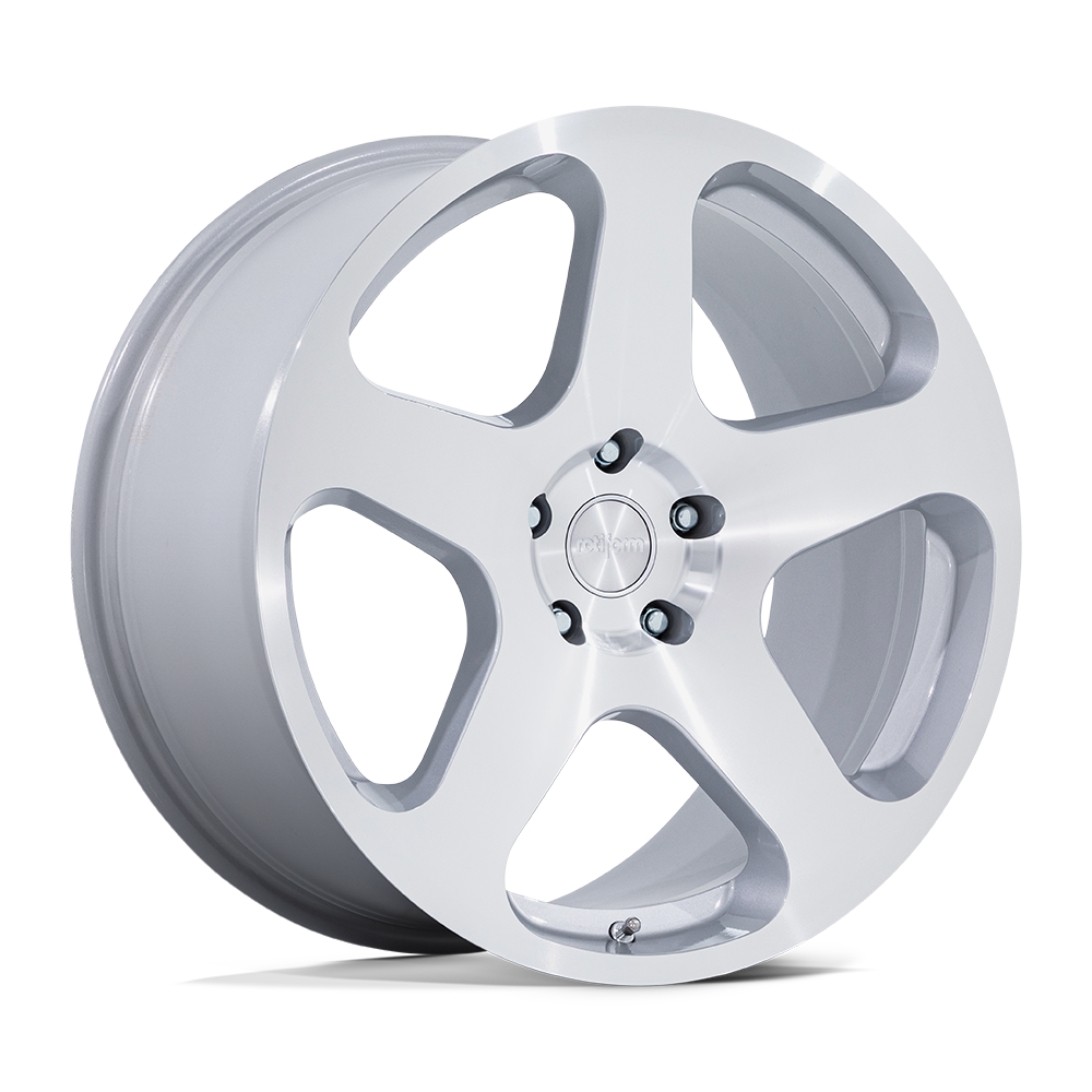 Rotiform Rc200 Nue 20X10 5X120 +40MM Gloss Silver W/ Machined Face