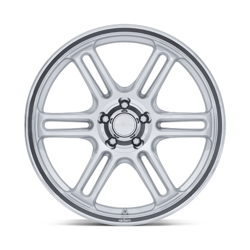 Rotiform Rc209 Rps 18X8.5 5X114.3 +22MM Matte Silver W/ Diamond Cut Li