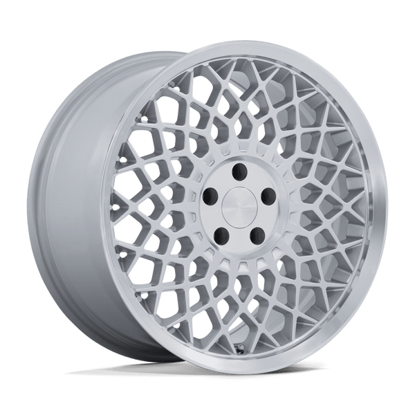 Rotiform Rc212 Cjj 19X8.5 5X112 +45MM Gloss Silver W/ Machined Lip