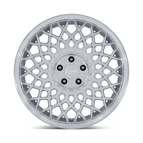 Rotiform Rc212 Cjj 19X9.5 5X112 +25MM Gloss Silver W/ Machined Lip
