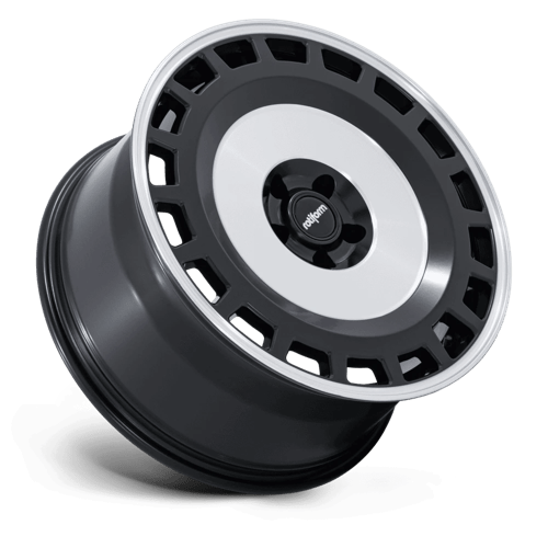 Rotiform Rc213 Zbf 18X9.5 5X114.3 +38MM Matte Black W/ Machined Face