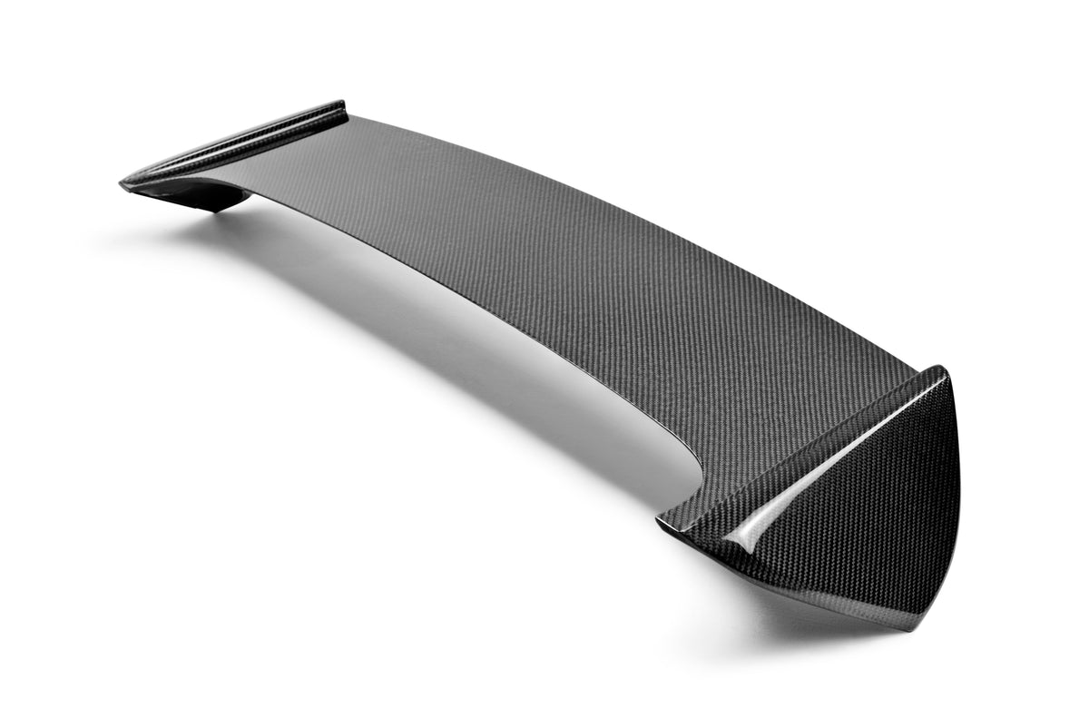 Seibon 08-10 Subaru WRX/STi Hatchback OEM-style Carbon Fiber Rear Spoiler Shaved - RS0809SBIMP-STI-S