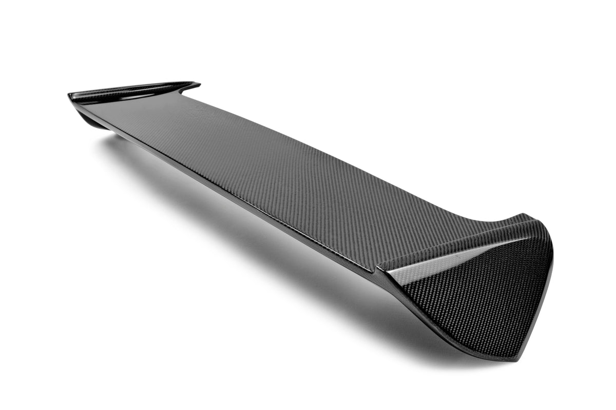 Seibon 08-10 Subaru WRX/STi Hatchback OEM-style Carbon Fiber Rear Spoiler Shaved - RS0809SBIMP-STI-S