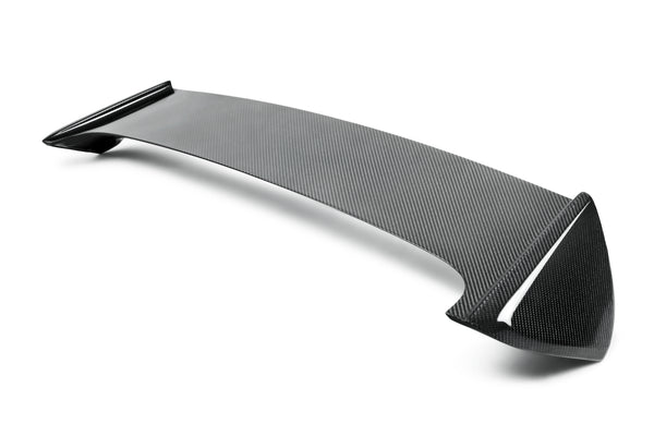Seibon 08-10 Subaru WRX/STi Hatchback OEM-style Carbon Fiber Rear Spoiler w/ LED Cutout - RS0809SBIMP-STI