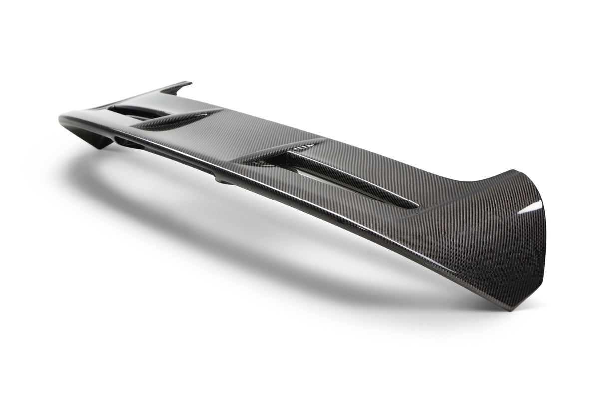 Seibon 11-15 Ford Fiesta (Hatchback) ST-Style Carbon Fiber Rear Spoiler - RS14FDFI-ST