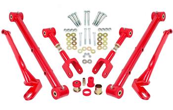 BMR 78-87 G-Body Rear Suspension Kit Red - RSK469R for 1978-1987 Buick Regal - front view