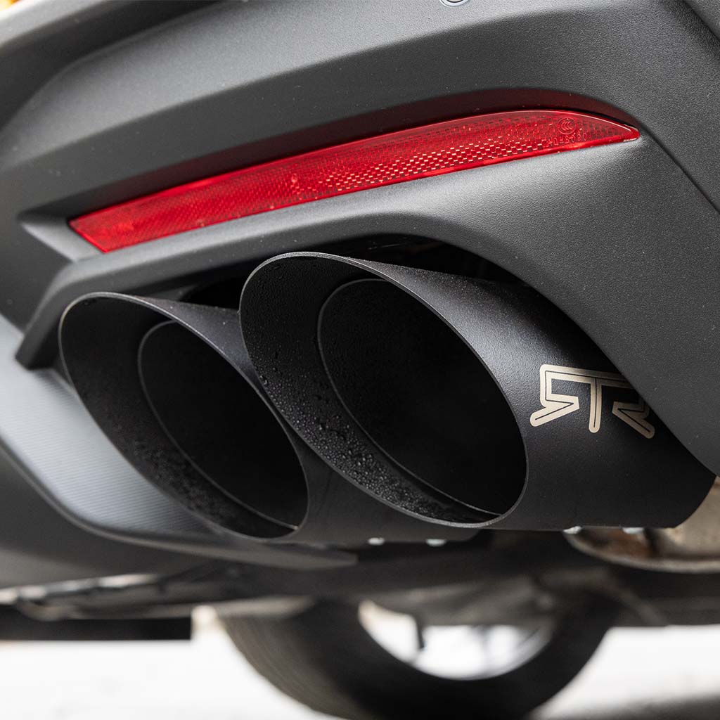 RTR Quad Tip Cover & Resonator Delete Bundle (15+ Mustang GT)