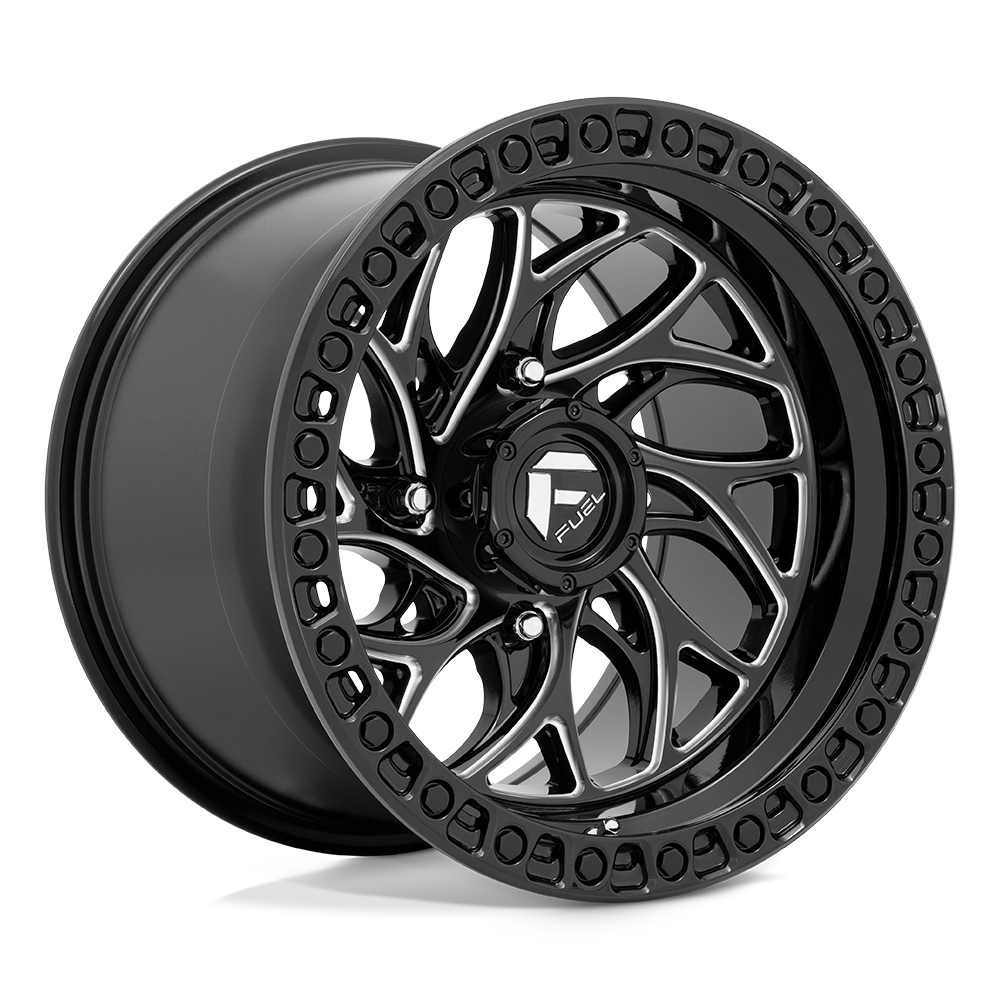 Fuel Off-Road D741 15X10 Gloss Black Milled 4x156 0mm