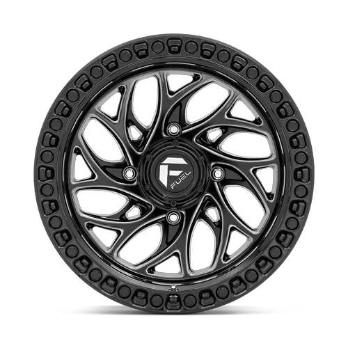 Fuel Off-Road D741 15X10 Gloss Black Milled 4x137 0mm