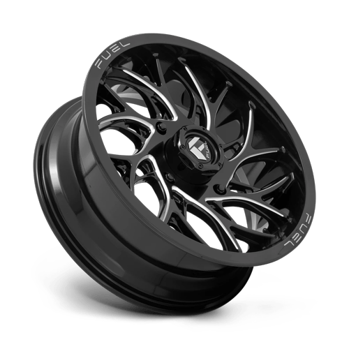 Fuel Off-Road D741 18X7 Gloss Black Milled 4x156 +13mm