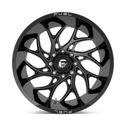 Fuel Off-Road D741 22X10 Gloss Black Milled 6x135 -18mm