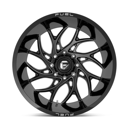 Fuel Off-Road D741 20X9 Gloss Black Milled 8x180 +1mm