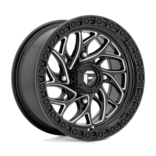 Fuel Off-Road Aluminum Wheels 24X7 Runner Utv D741 Gloss Black Milled