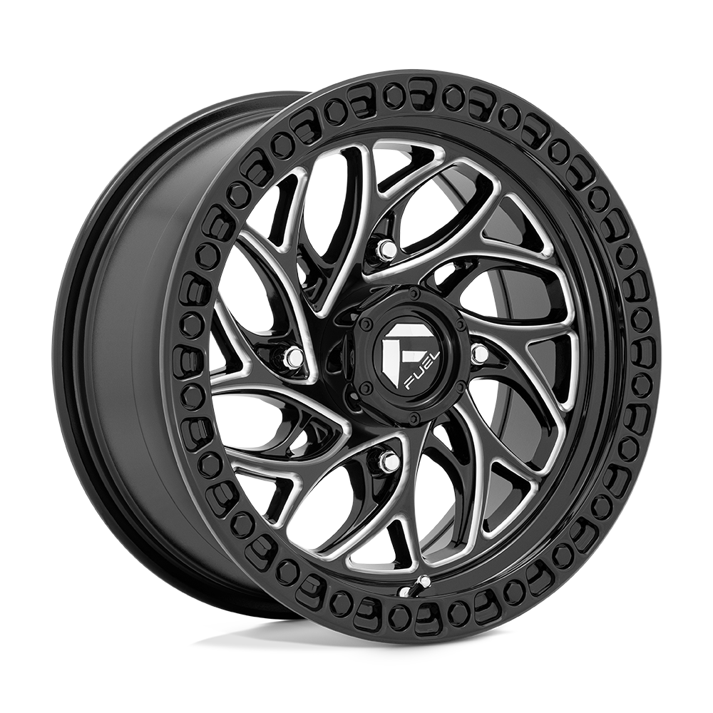 Fuel Off-Road D741 24X7 Gloss Black Milled 4x156 +13mm