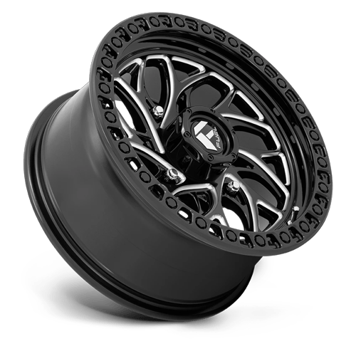 Fuel Off-Road D741 22X7 Gloss Black Milled 4x137 0mm