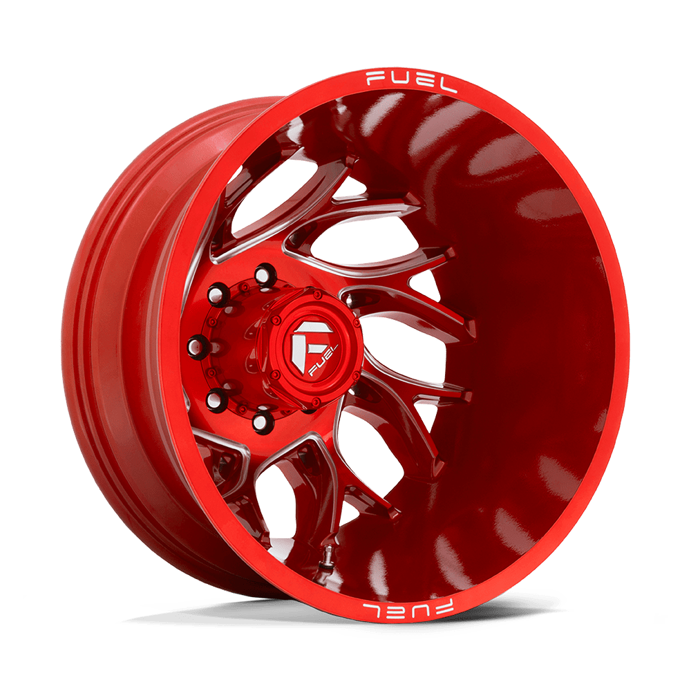 Fuel Off-Road D742 20X8.25 Candy Red Milled 8x165.1 -240mm