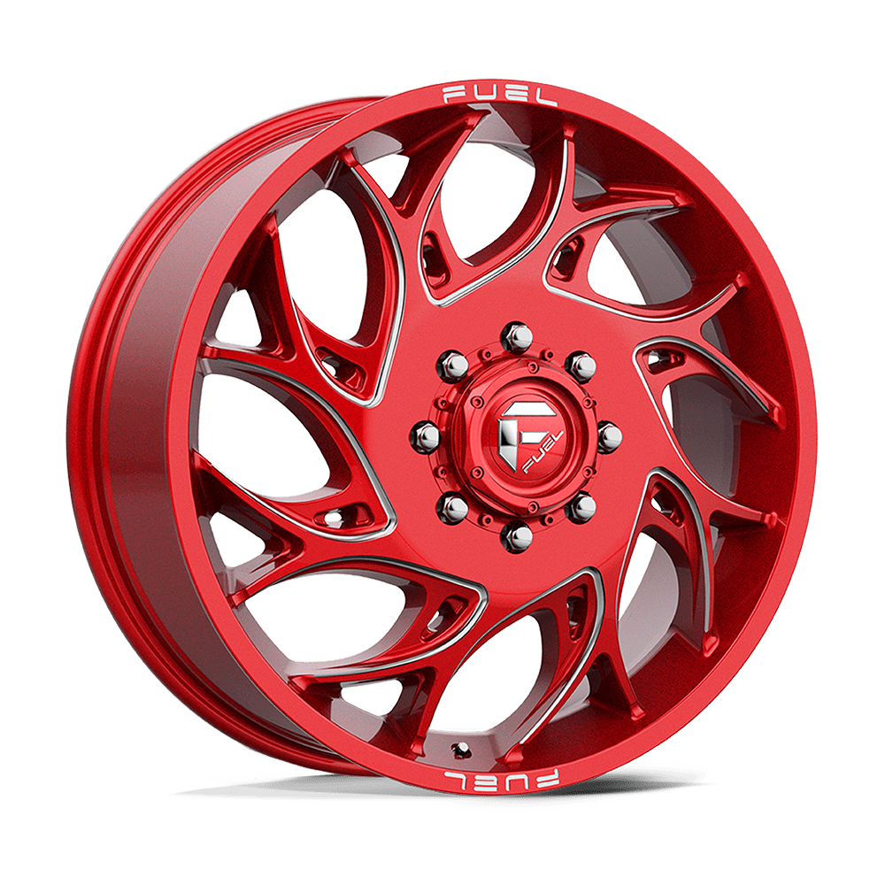 Fuel Off-Road D742 22X8.25 Candy Red Milled 8x210 +105mm
