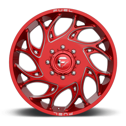 Fuel Off-Road D742 22X8.25 Candy Red Milled 8x210 +105mm