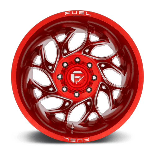 Fuel Off-Road D742 22X8.25 Candy Red Milled 8x165.1 -240mm