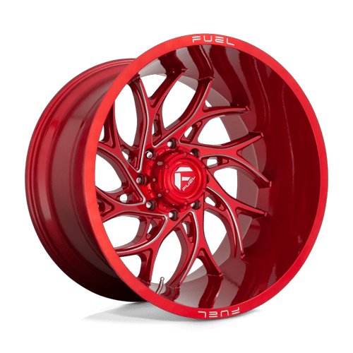 Fuel Off-Road Aluminum Wheels 20X9 Runner D742 Candy Red Milled