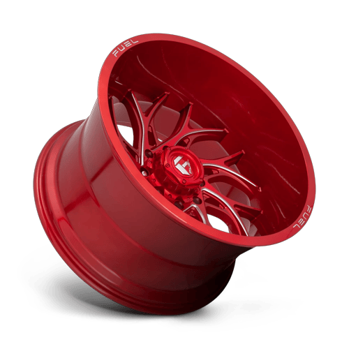 Fuel Off-Road D742 24X12 Candy Red Milled 5x127 -44mm