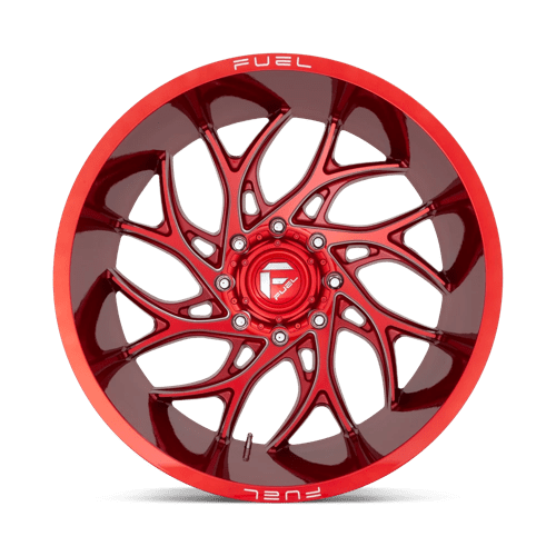 Fuel Off-Road D742 20X10 Candy Red Milled 6x135 -18mm
