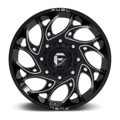 Fuel Off-Road D741 20X8.25 Gloss Black Milled 8x210 +105mm