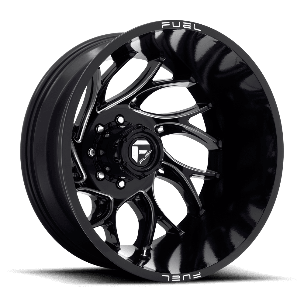 Fuel Off-Road D741 22X8.25 Gloss Black Milled 8x200 -176mm