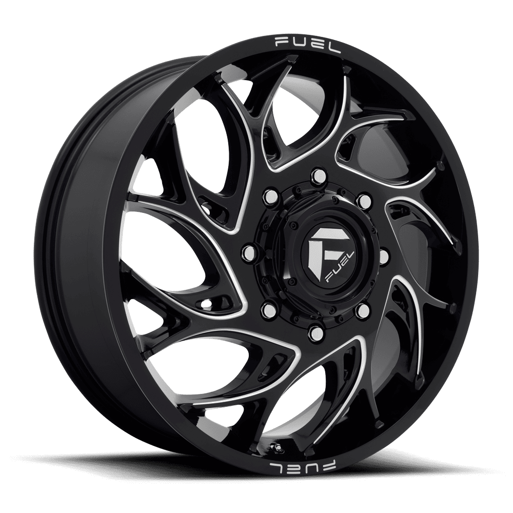 Fuel Off-Road D741 22X8.25 Gloss Black Milled 8x165.1 +105mm