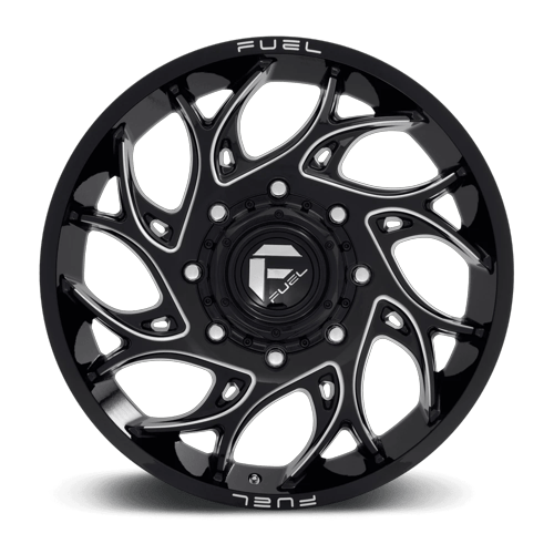 Fuel Off-Road D741 22X8.25 Gloss Black Milled 8x165.1 +105mm