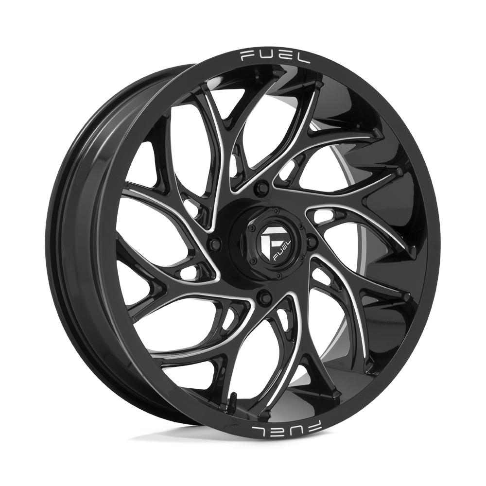 Fuel Off-Road Aluminum Wheels 20X7 Runner Utv D741 Gloss Black Milled