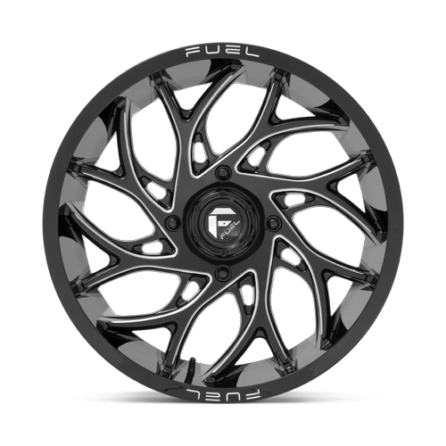 Fuel Off-Road Aluminum Wheels 20X7 Runner Utv D741 Gloss Black Milled